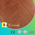 12.3mm HDF Vinyl V-Grooved Parquet Laminate Laminated Wood Flooring